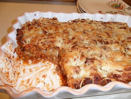 Koolbraadpan met gehakt