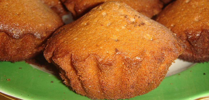 Cupcake in siliconenvorm