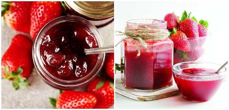 Heerlijke dikke aardbeienjam, recepten voor de winter
