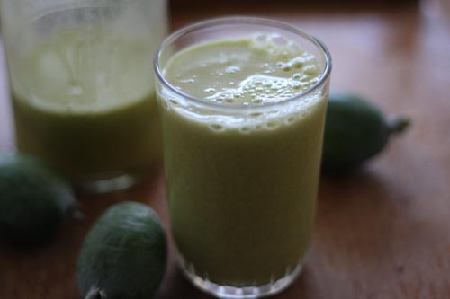 Compote van feijoa, een recept met een foto