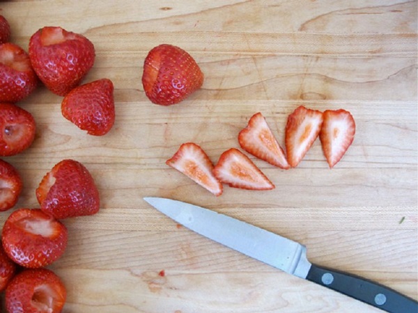 Aardbeiencompote voor de winter