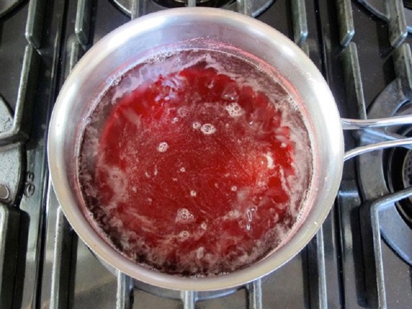 Aardbeiencompote voor de winter