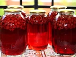 Compote of frambozen voor de winter