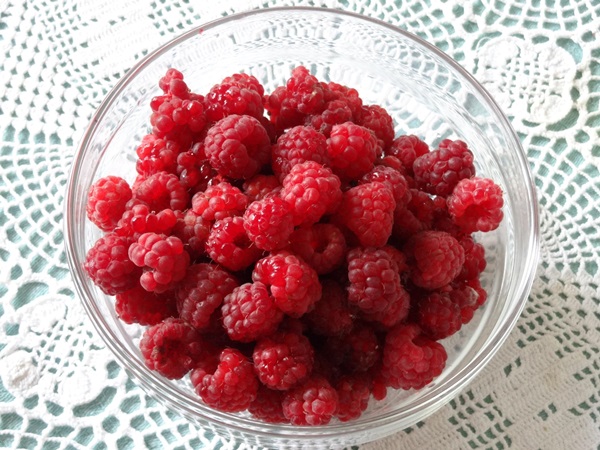 Heerlijke compote van frambozen voor de winter