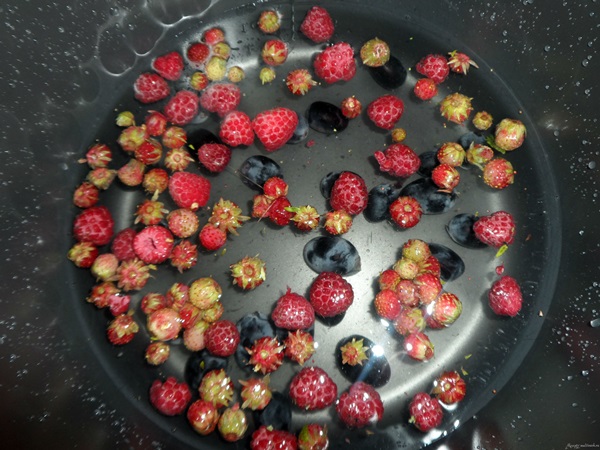 Heerlijke compote van frambozen voor de winter