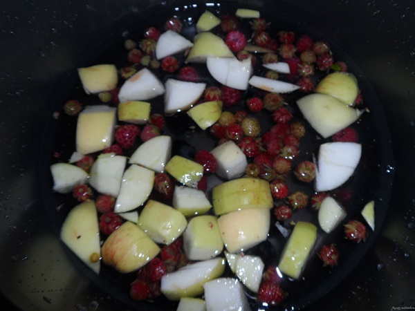 Heerlijke compote van frambozen voor de winter