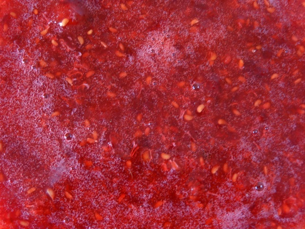 Heerlijke compote van frambozen voor de winter