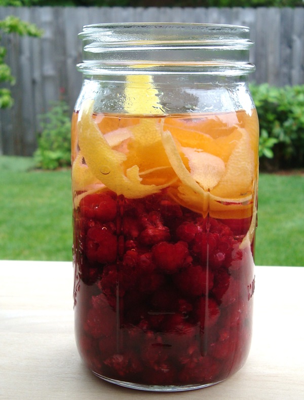 Heerlijke compote van frambozen voor de winter