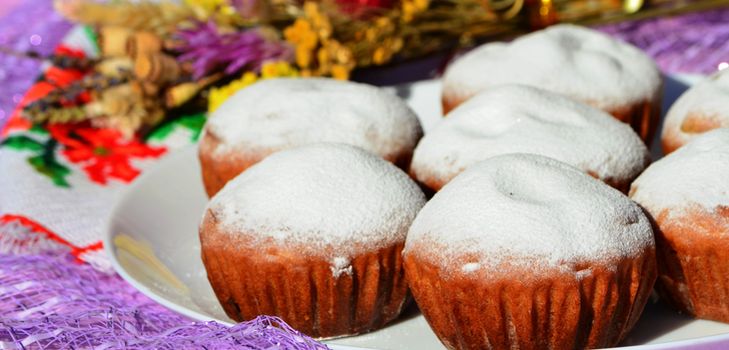 Stapsgewijs recept voor muffins met pruimen