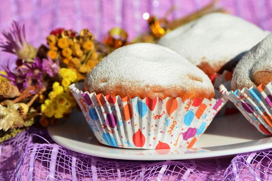 Stapsgewijs recept voor muffins met pruimen