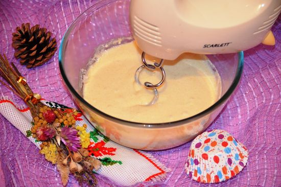 Stapsgewijs recept voor muffins met pruimen