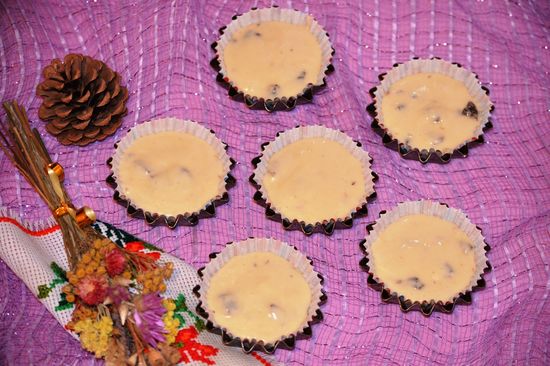 Stapsgewijs recept voor muffins met pruimen
