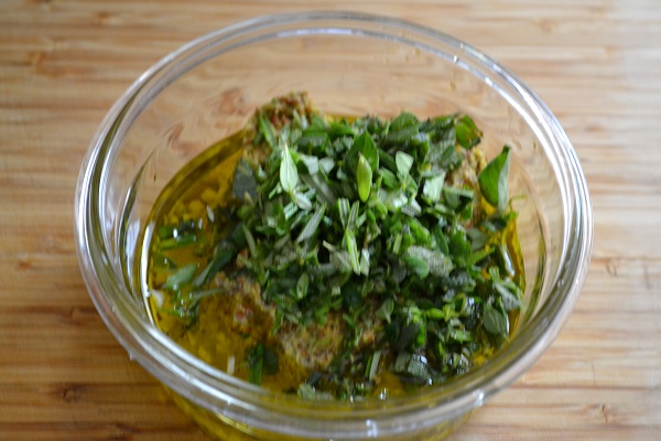 Marinade voor shish kebab van forelfoto recept