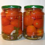 Gemarineerde tomaten