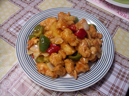 gerecht op een bord
