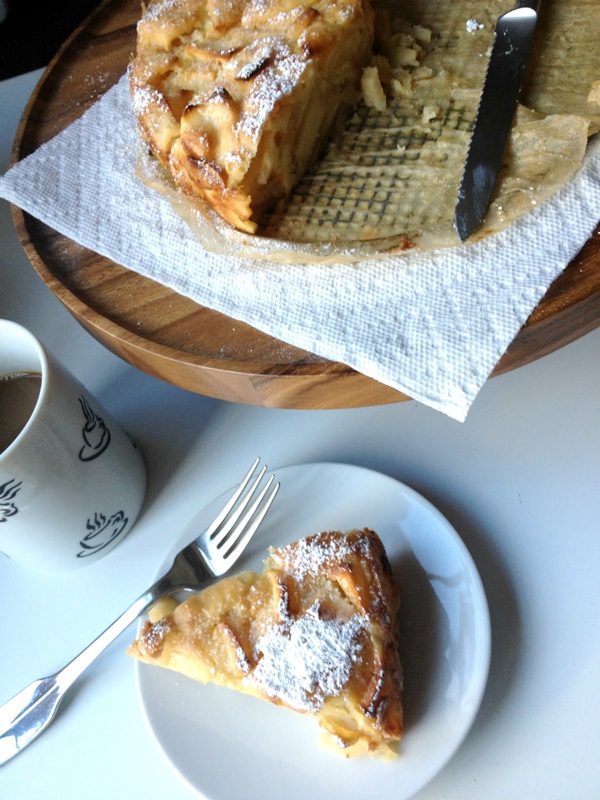 Zeer smakelijke Charlotte met appels