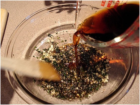 bereid marinade voor