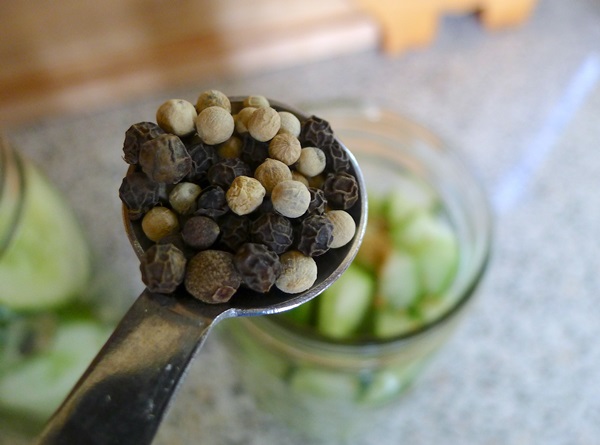 Lekkere komkommers met knoflook voor de winter