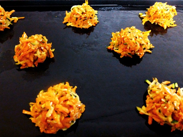Heerlijke pannekoeken van courgettes op snelle recepten