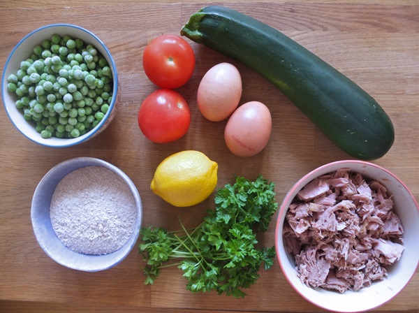 Heerlijke pannekoeken van courgettes op snelle recepten