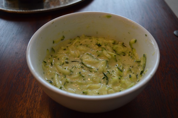 Heerlijke pannekoeken van courgettes op snelle recepten