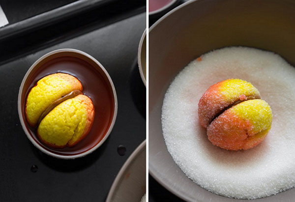 Vakantie recept: perzik cake met creme vulling