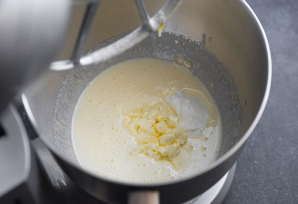 Vakantie recept: perzik cake met creme vulling