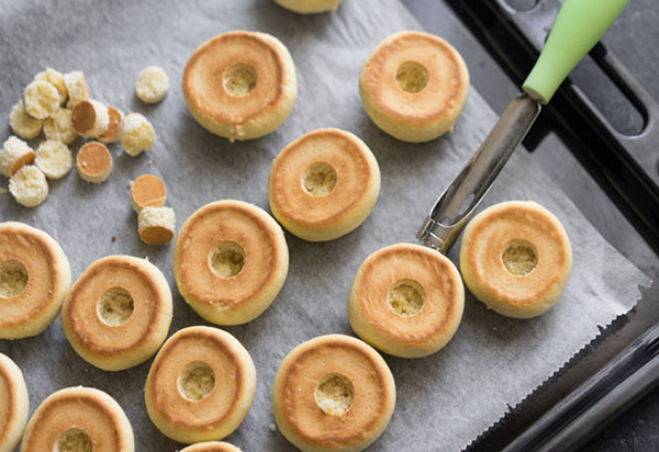 Vakantie recept: perzik cake met creme vulling