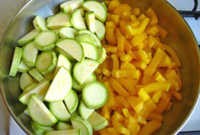 Stoofpotje van courgette - lekker, nuttig, goedkoop