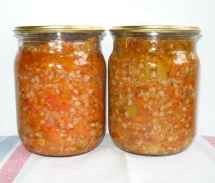 Recept voor augurk met parel bar voor de winter