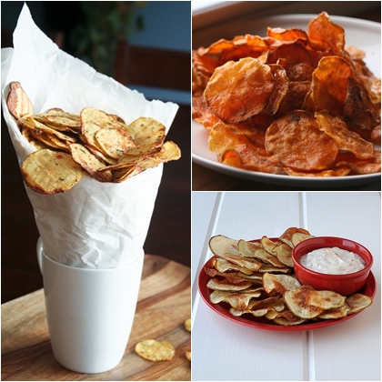 Recept voor chips thuis