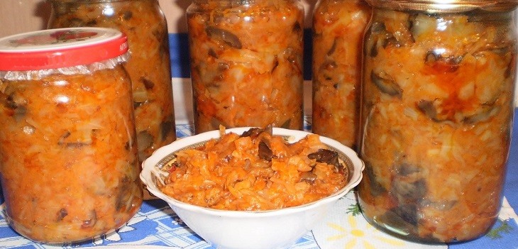 Mushroom-mengelmoes: recept voor de winter