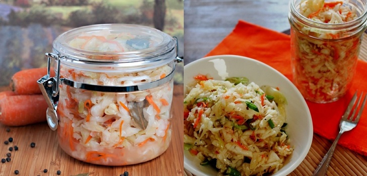 Recepten uit kool voor de winter: smakelijke salades, knuppels zonder azijn, met aspirine, zonder sterilisatie