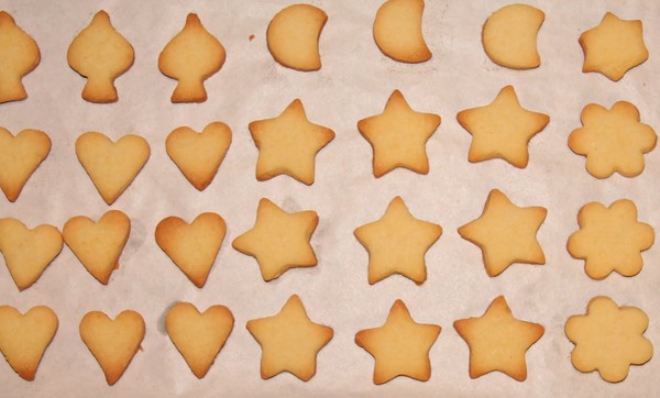Cookies van margarine: recepten