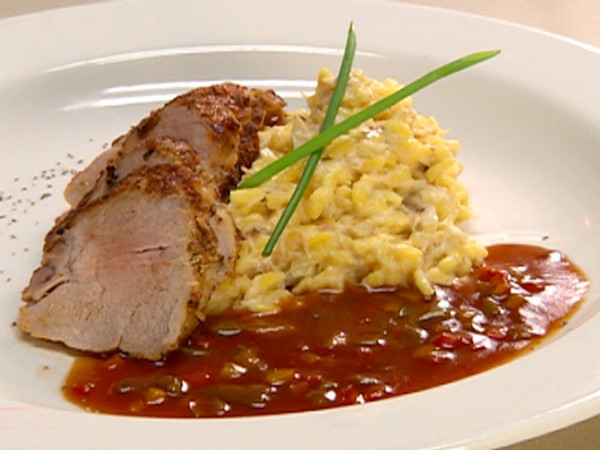 Risotto van varkensvlees