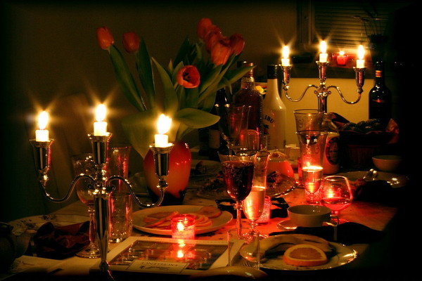 romantische sfeer