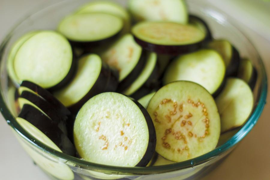 Auberginesalade voor de winter