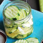 Komkommersalade voor de winter