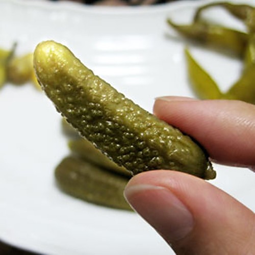 Komkommersalade voor de winter