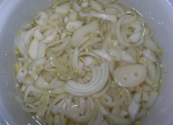 Salade van kippenmagen