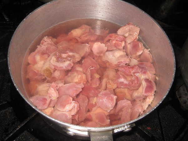 Salade van kippenmagen