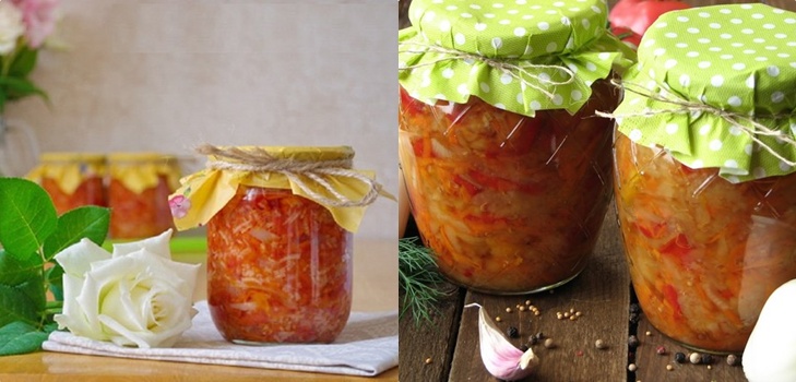 Salade met rijst en groenten voor de winter. Recepten voor salade voor de winter met rijst en tomaten, courgette, wortelen