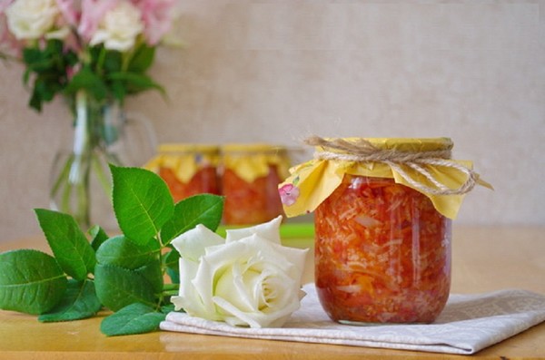 Salade met rijst en groenten voor de winter. Recepten voor salade voor de winter met rijst en tomaten, courgette, wortelen