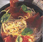 Spaghetti Met Gerookt Vlees