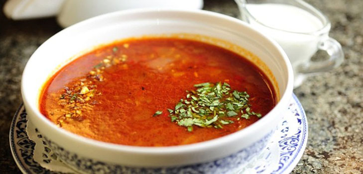 Soep-harcho - recept met kip