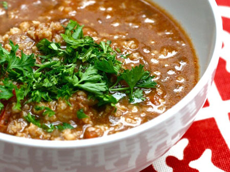 Soep-harcho - recept met kip