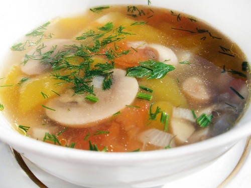 Gedroogde champignons: recepten om te koken