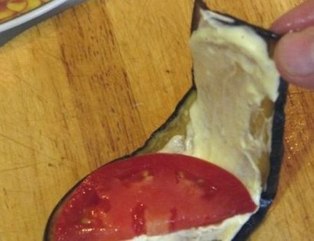 Teschin-tong van aubergine