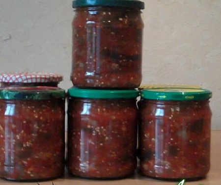 Teschin-tong van aubergine