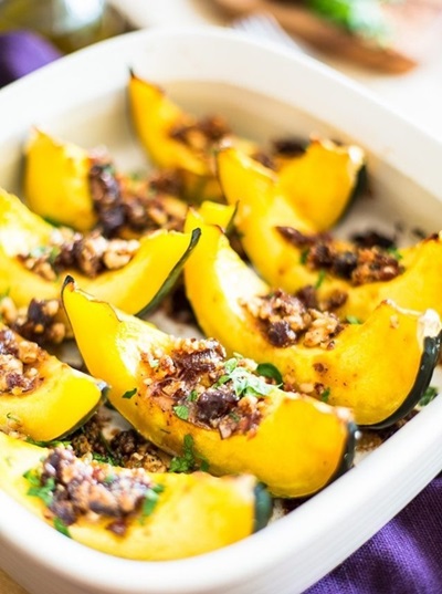 Pompoen in de oven